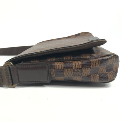Louis Vuitton N41213 Damier District Pm Flap Shoulder Bag In Canvas (Brown