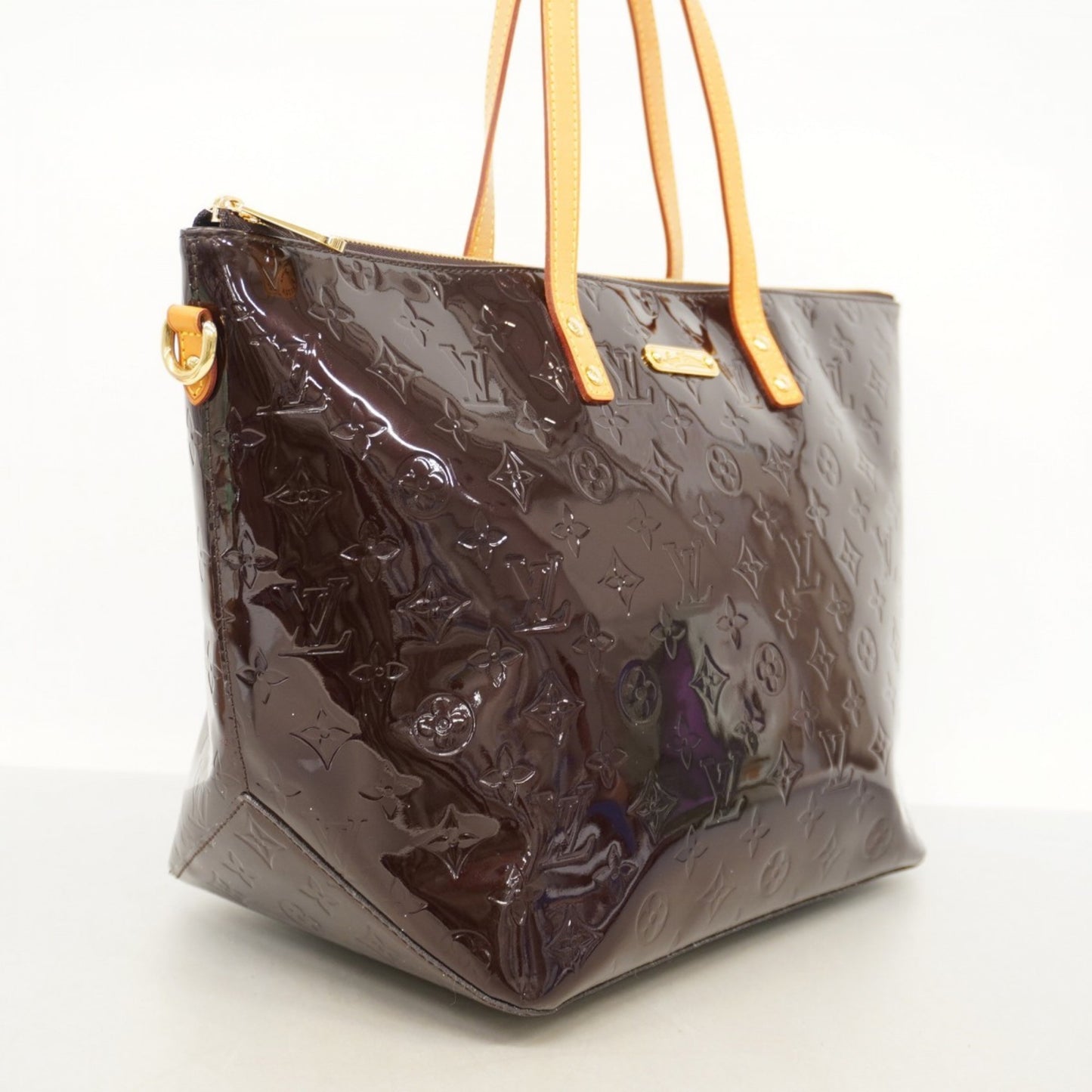 Louis Vuitton Vernis Bellevue Gm Tote Bag M93589 Amaranth