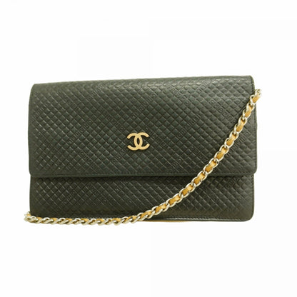 Leather Chanel Chain/ Shoulder Wallet