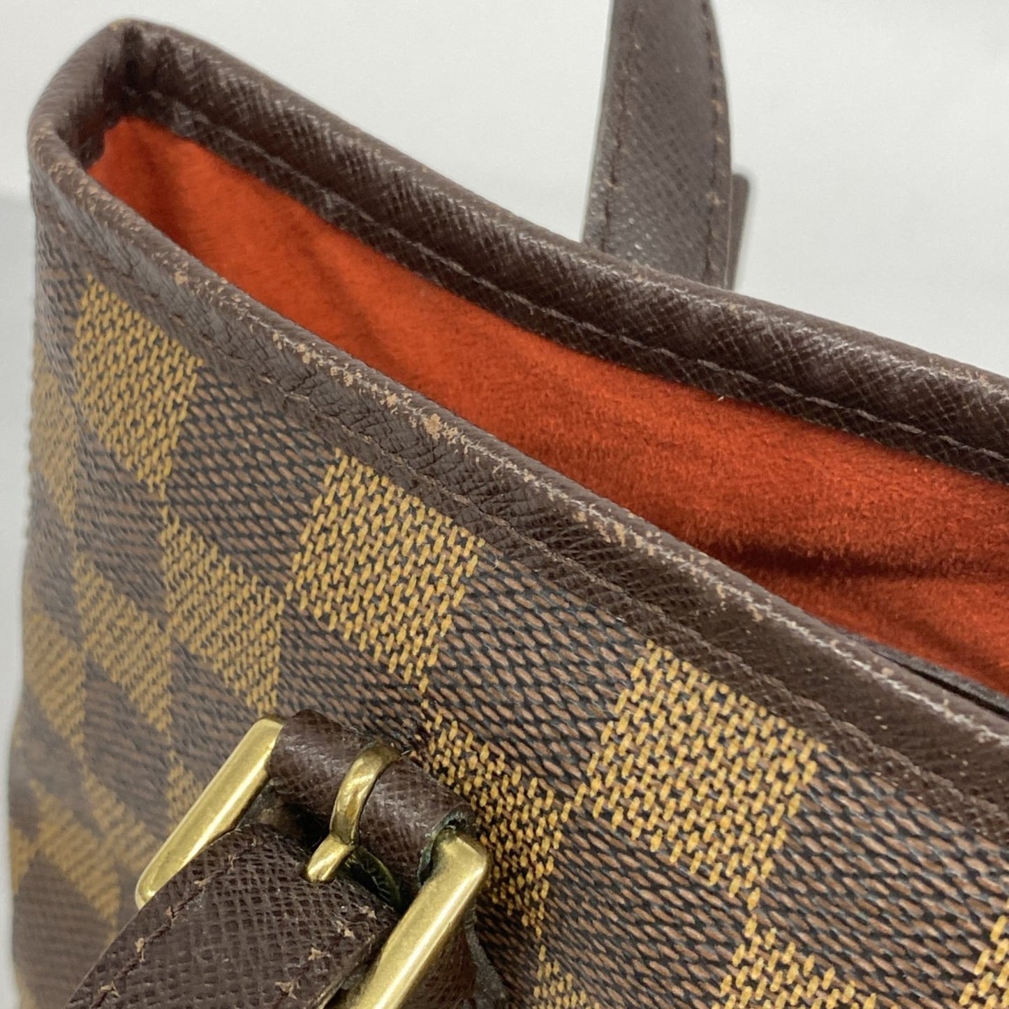 Louis Vuitton Damier Marais Tote Bag N42240 Ebene