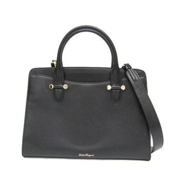 Salvatore Ferragamo Today Ee 21 G876 Women'S Leather Handbag