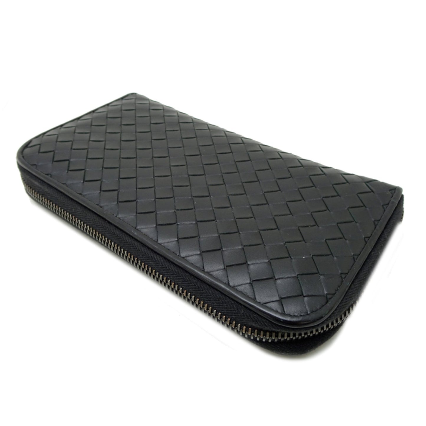 Bottega Veneta Intrecciato Zip Wallet