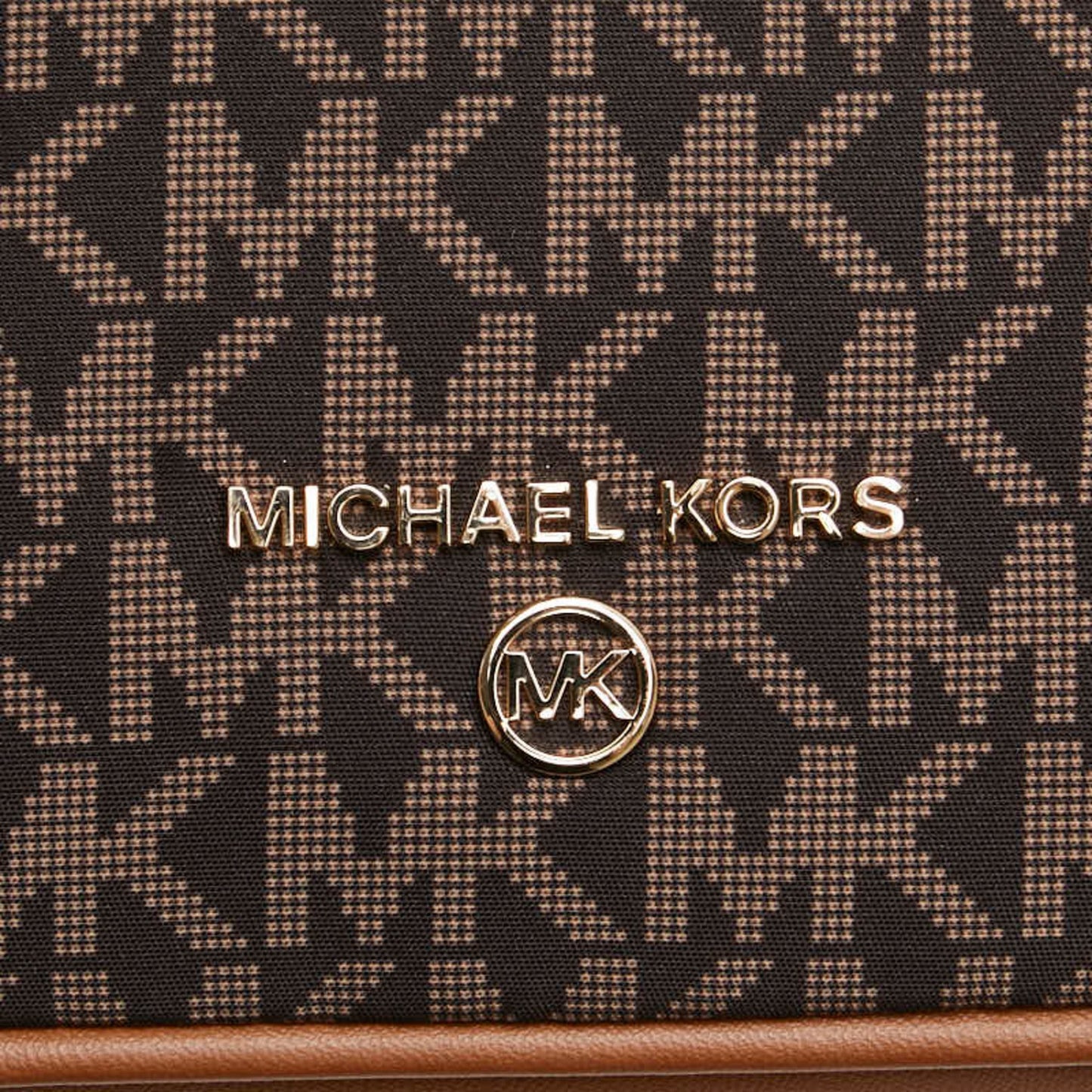 Michael Kors Signature Crossbody Shoulder Bag In Black