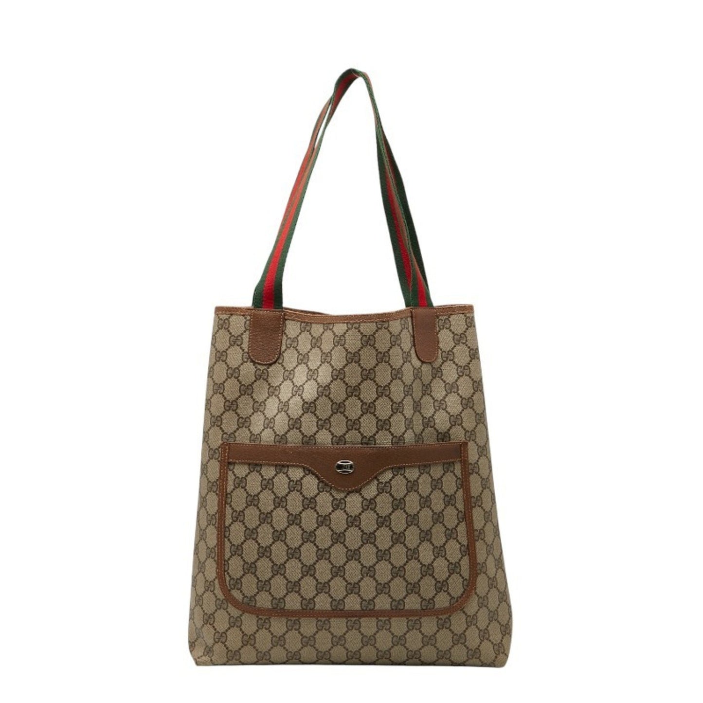 Gucci Gg Supreme Sherry Line Tote Bag
