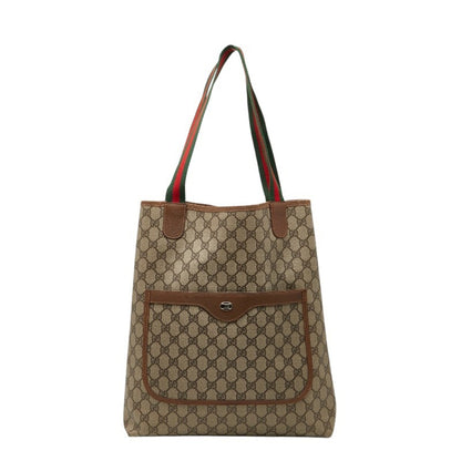 Gucci Gg Supreme Sherry Line Tote Bag