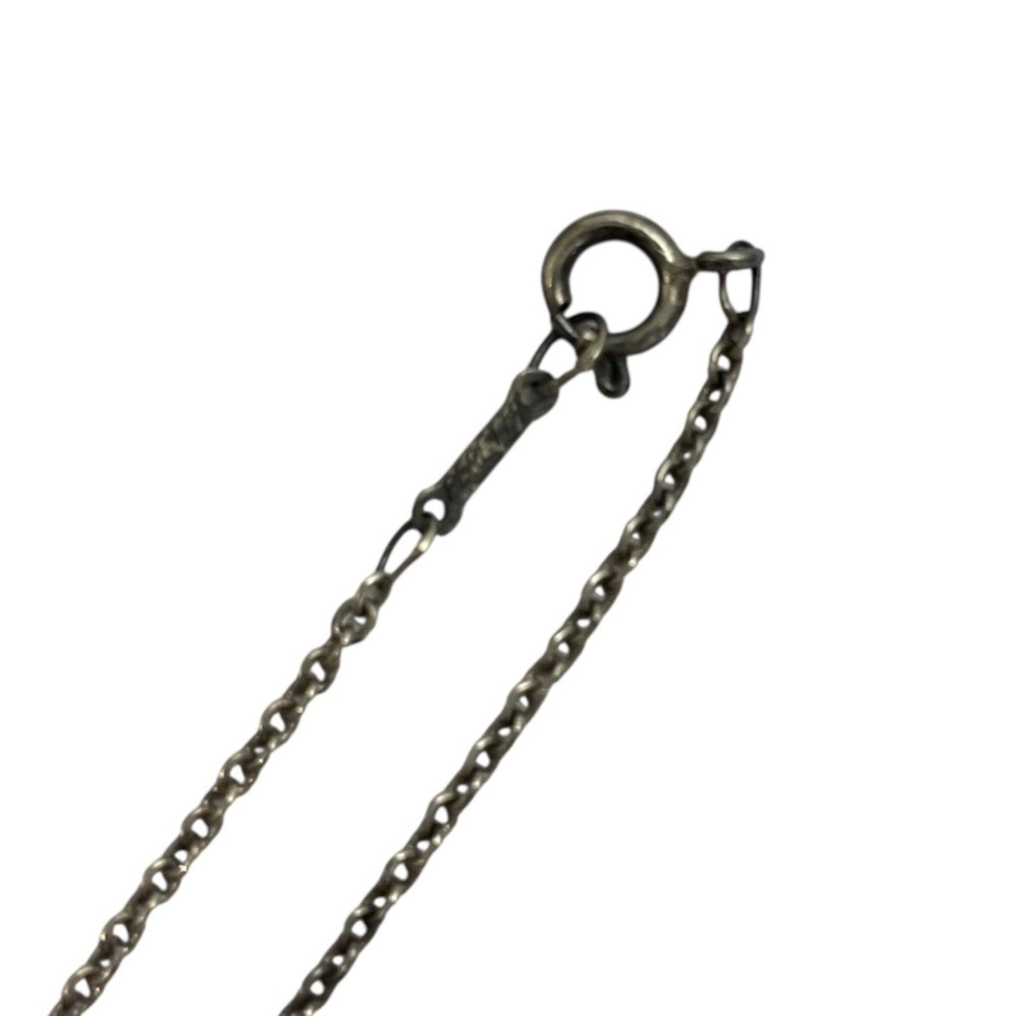 Tiffany&Co. Tiffany Open Heart Necklace Pendant Sv925 Silver