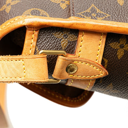 Louis Vuitton Monogram Sologne Crossbody Shoulder Bag M42250 Brown Leather