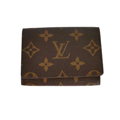 Louis Vuitton Envelope Carte De Visite Monogram Business Card Case M62920 Brown