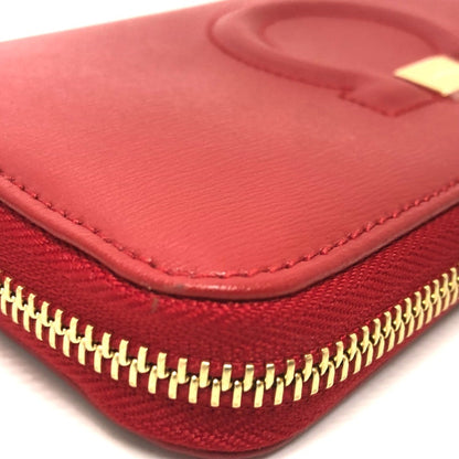 Salvatore Ferragamo Gancini Round Zip Wallet