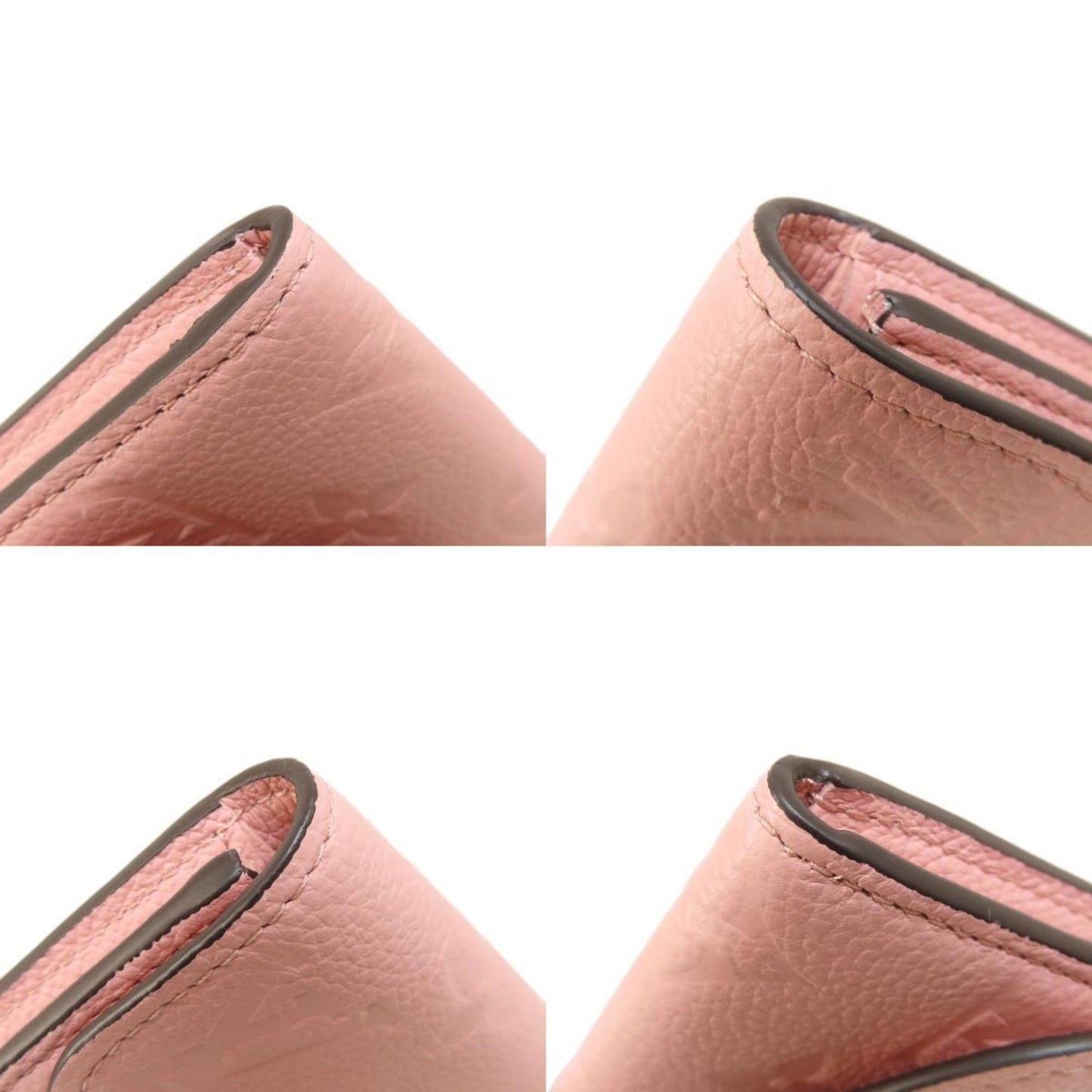 Louis Vuitton M81520 Portomonnaie Rosalie Rose Poodle Wallet/Coin Case Empreinte