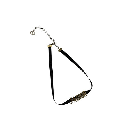 Christian Dior Dior J'Adior Bronze Gold Necklace Choker J'Adore Kb-9944