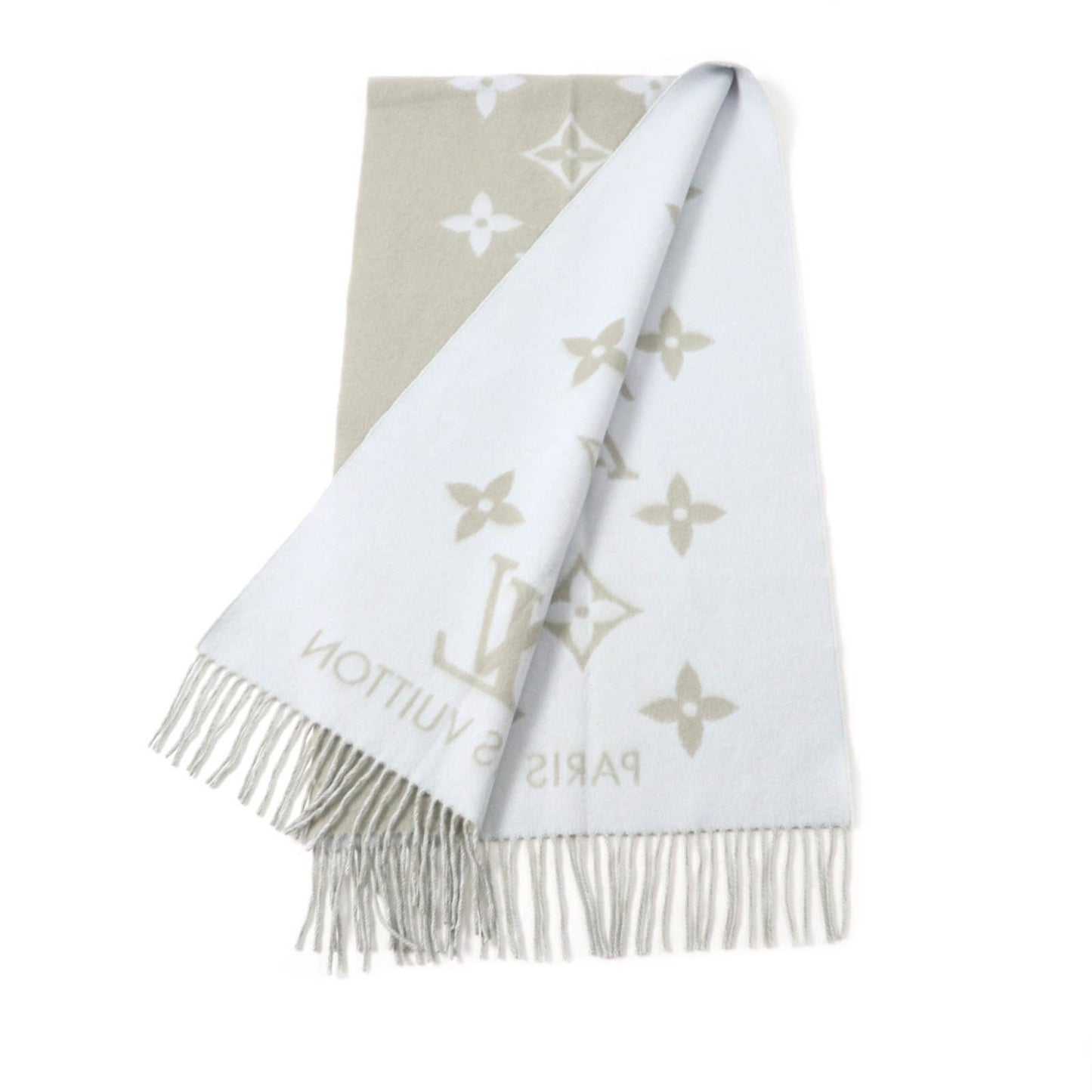 Louis Vuitton Echarpe Reykjavik M70462 100% Cashmere Stole