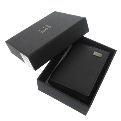 Dunhill Leather Black Coin Case Purse Wallet 1360