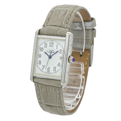 Cartier Must Tank Lm Boys' Watch With Date Display