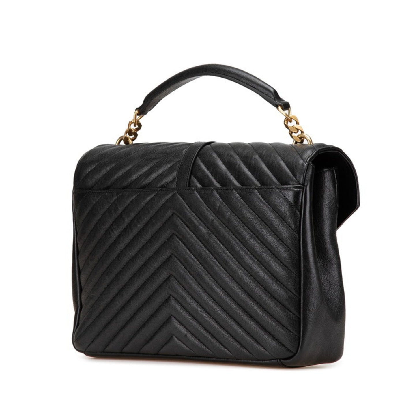 Saint Laurent Ysl Monogram V-Stitch Handbag/Shoulder Bag