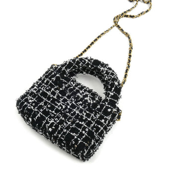 Chanel Fabric Mini Chain Shoulder Bag