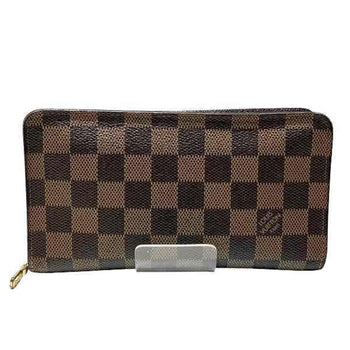 Louis Vuitton Damier Porto Monegasque Zip M61728 Round Long Wallet