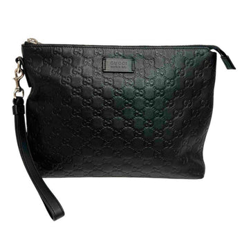 Gucci 473881 Leather Clutch Bag Shima Ja-23398
