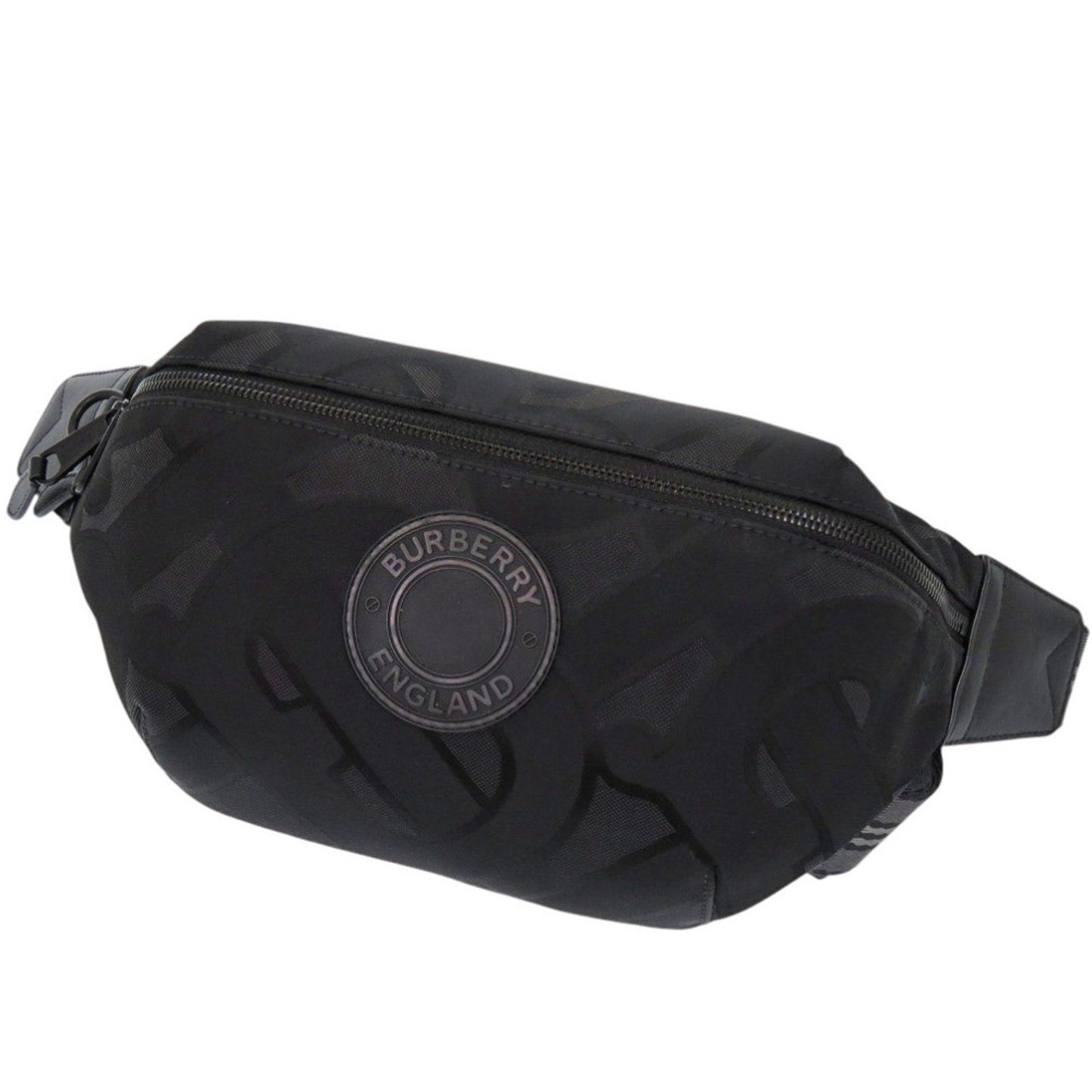Burberry 8029991 Nylon Black Waist Bag/Body Bag 1005 Burberry