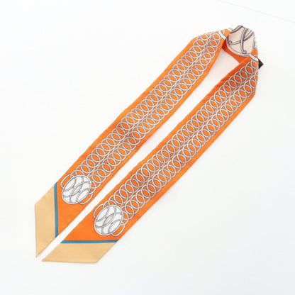 Hermes Herms Twilly Lift Profile Silk Scarf