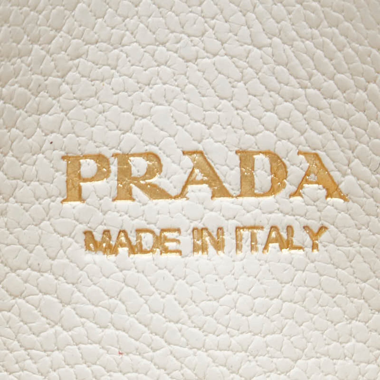 Prada Card Case White Leather
