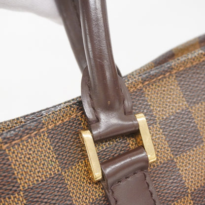 Louis Vuitton Damier Sac Plat Tote Bag N51140 Ebene