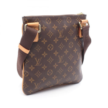 Louis Vuitton Valmy Pochette Shoulder Bag In Coated Canvas And Leather With Monogram Design
