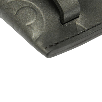 Louis Vuitton Monogram Matte Crochet Gm Key Case M65130 Black Leather