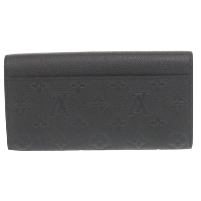 Louis Vuitton Portefeuille Sarah Monogram Empreinte Black M61182 Ic Chip Long Wallet Lv 1742Louis