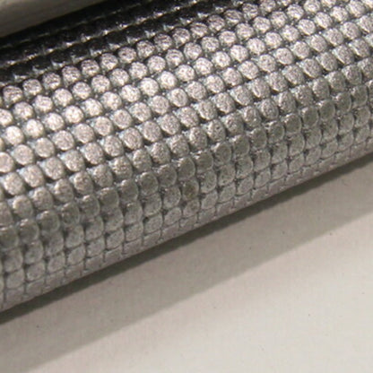 Fendi 6-Ring Key Case 8Ap079 Silver Leather