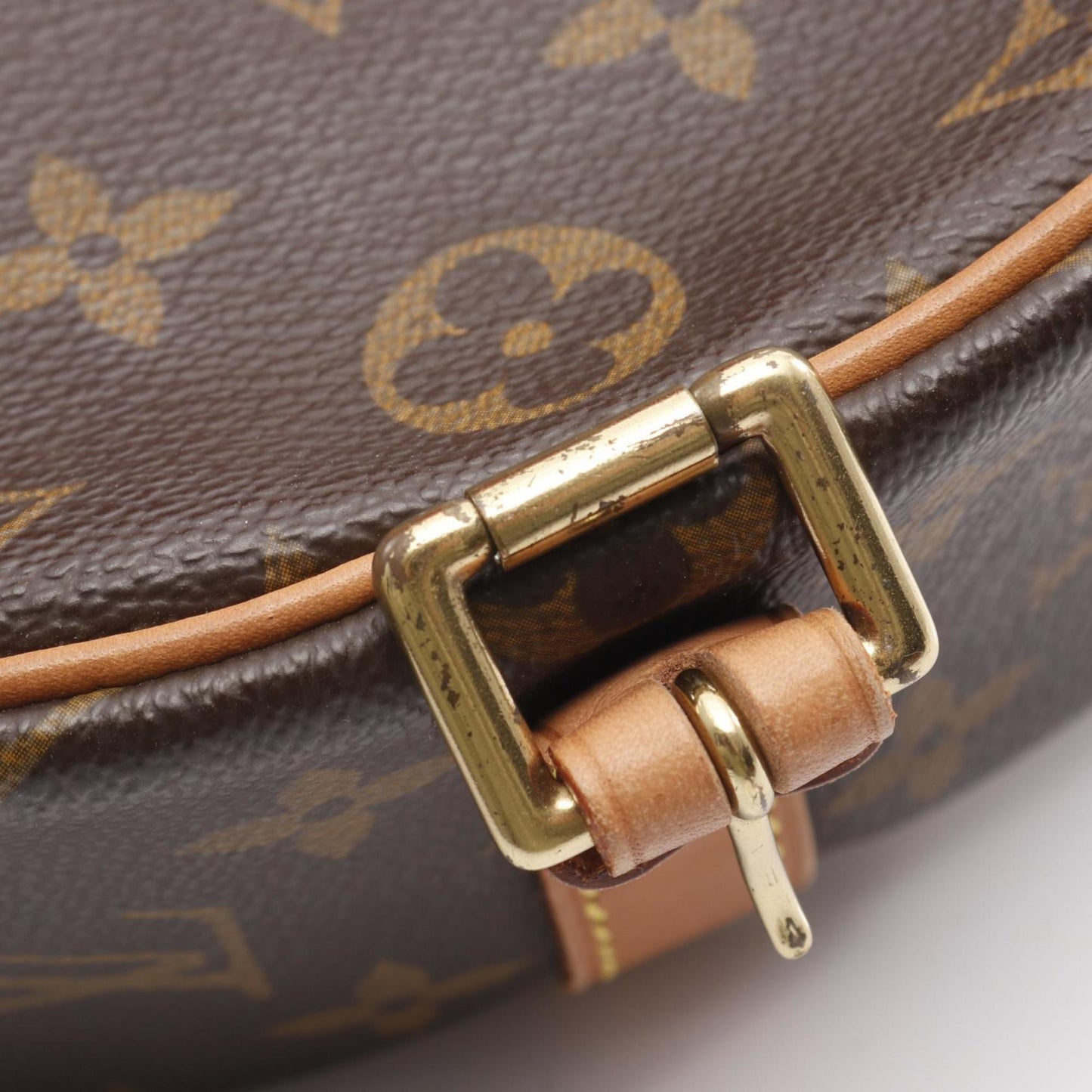 Louis Vuitton Tan Blanc Shoulder Bag