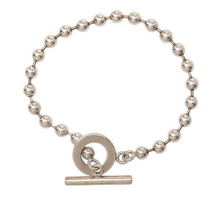 Gucci Ball Chain Bracelet In Sv925 Silver