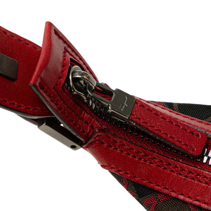 Salvatore Ferragamo Gancini One-Shoulder Bag In Black