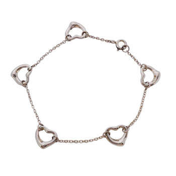 Tiffany 5-Row Heart Bracelet In 925 Silver