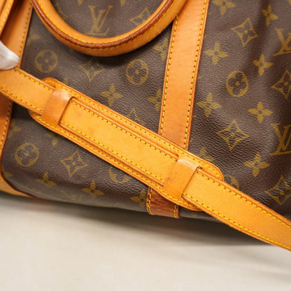 Louis Vuitton Monogram Keepall Bandouliere 60 Boston Bag M41412 Brown