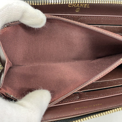 Chanel Matelasse Caviar Leather Long Wallet