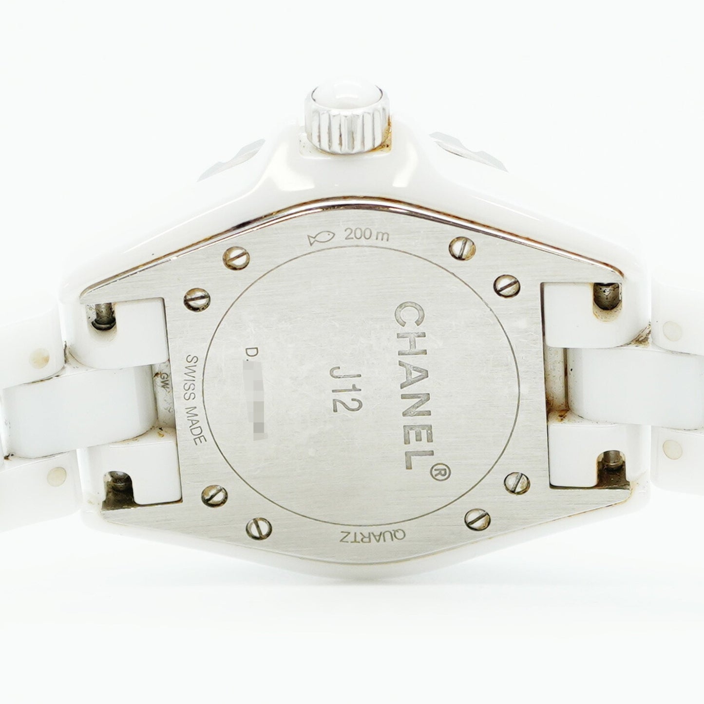 Chanel J12 H0968 White Dial