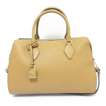 Kate Spade Zip Cord Medium Satchel Tote Bag Shoulder Brown