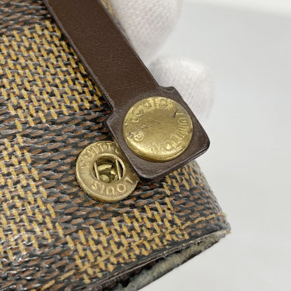 Louis Vuitton Damier Crochet Pm Key Case N62661 Ebene