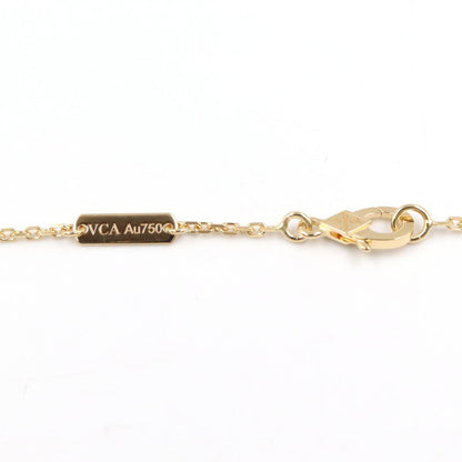 Van Cleef & Arpels Vintage Alhambra Necklace With Carnelian