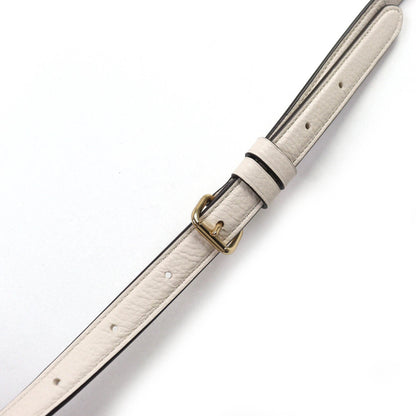 Coach 24Aw Co976 Logo Dempsey 2-Way Leather Tote Bag/Shoulder Bag In Chalk Ivory