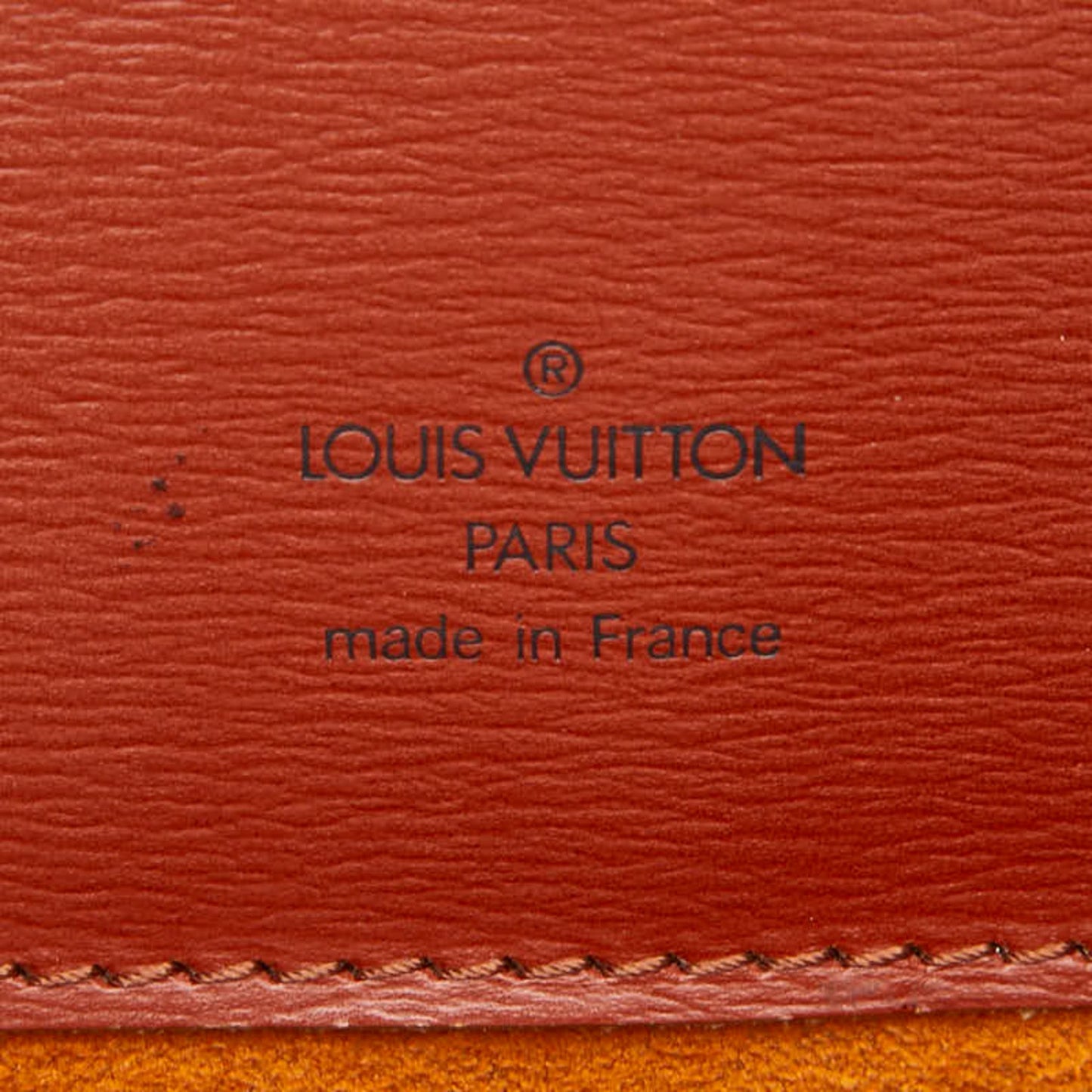 Louis Vuitton Epi Cluny One-Shoulder Bag M52253 Kenya Brown Leather