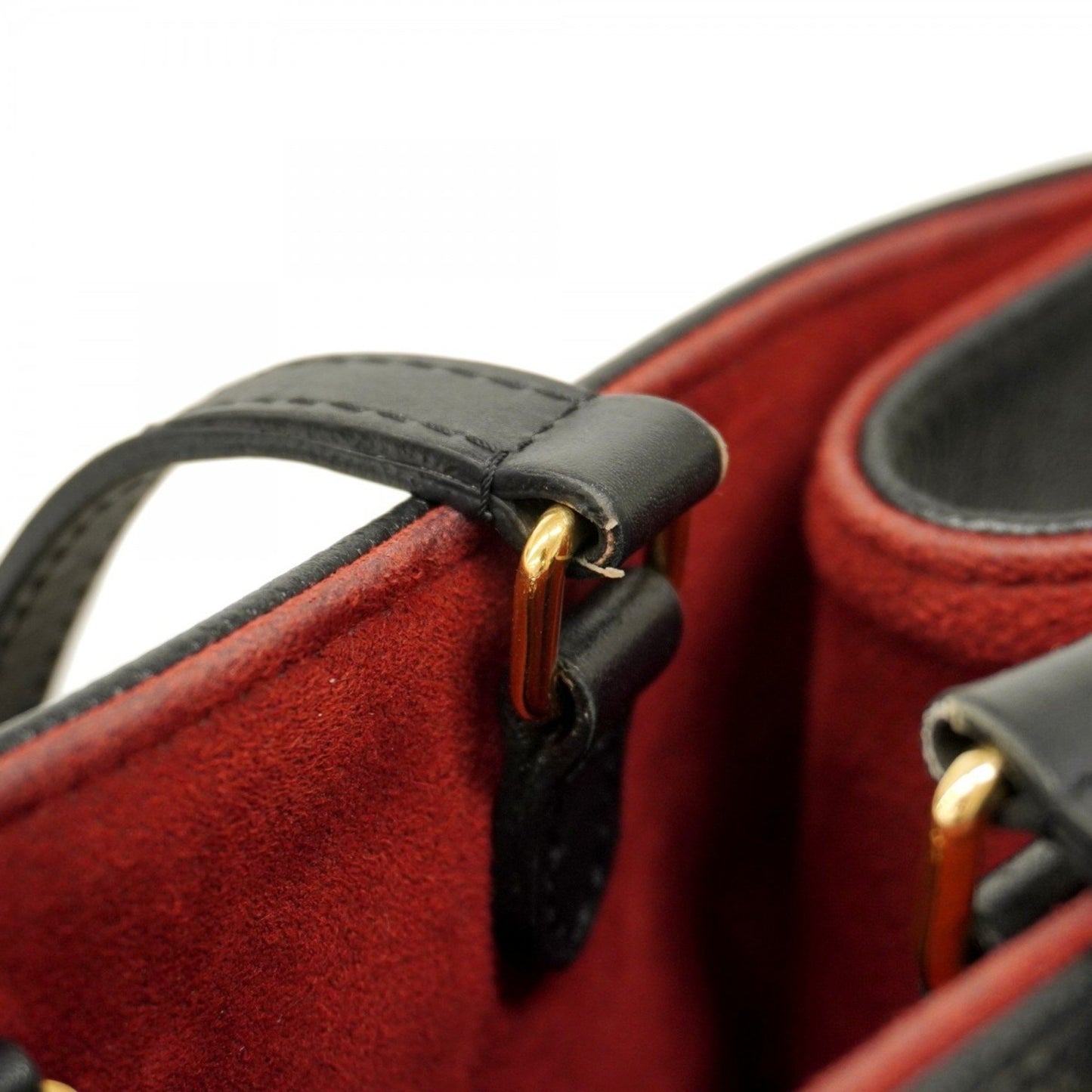 Louis Vuitton Monogram Empreinte Two-Tone On-The-Go Tote Bag M45495 Black/Beige 2-Way