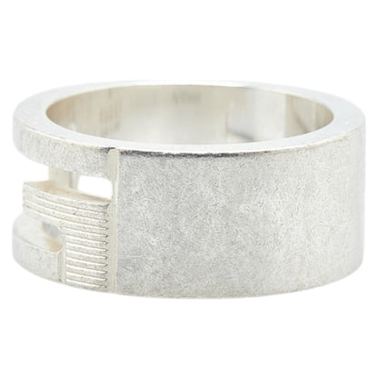 Gucci G Logo Open Ring #9 Sv925 Silver