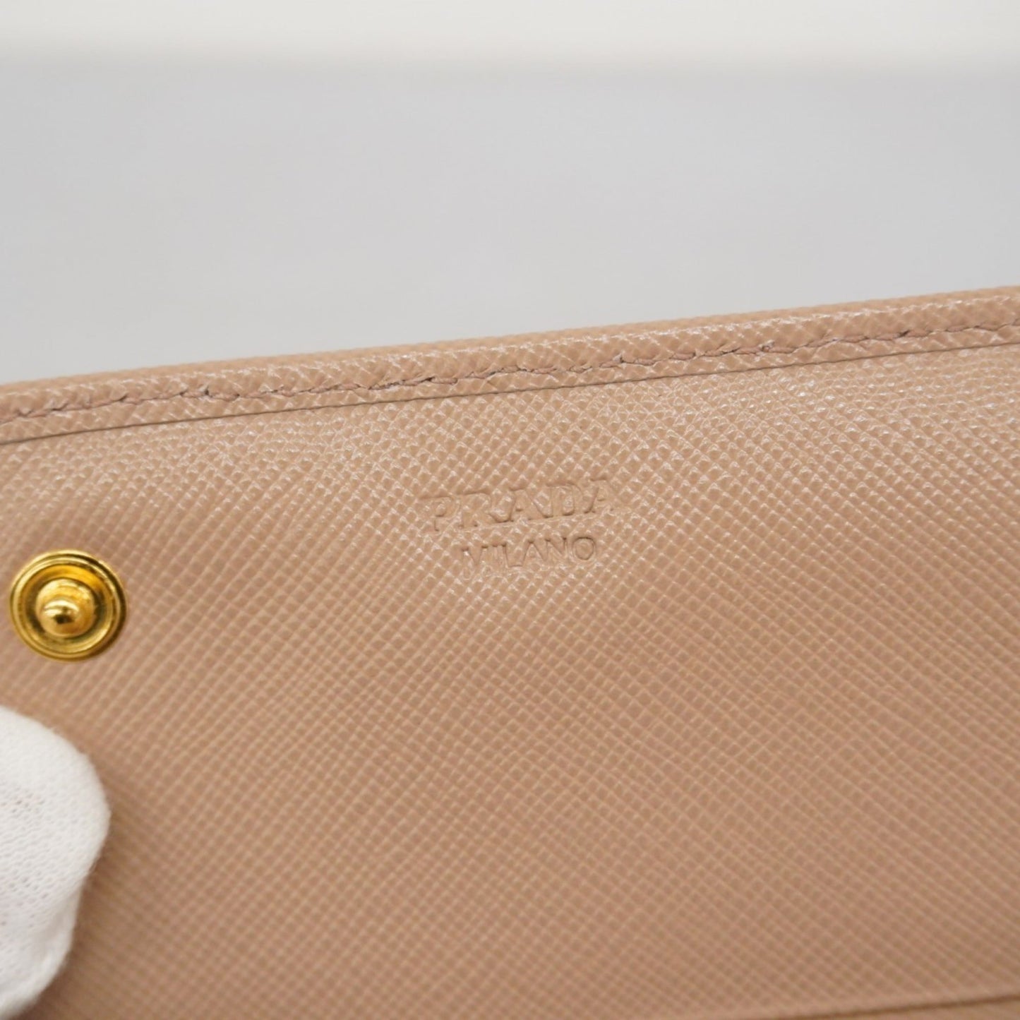 Leather Prada Long Wallet (Bi-Fold)