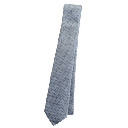 Hermes De Face Et De Profile Regular Tie With H Logo