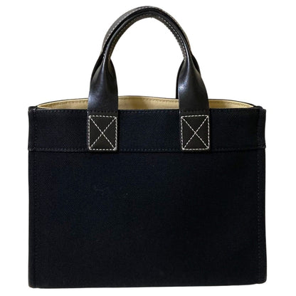 Burberry Blue Label Canvas Tote Bag Black