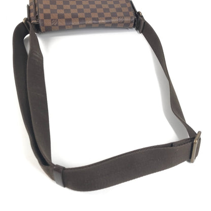 Louis Vuitton N41213 Damier District Pm Flap Shoulder Bag In Canvas (Brown