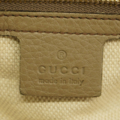 Gucci Soho Tote Bag 282309 Leather Beige Champagne