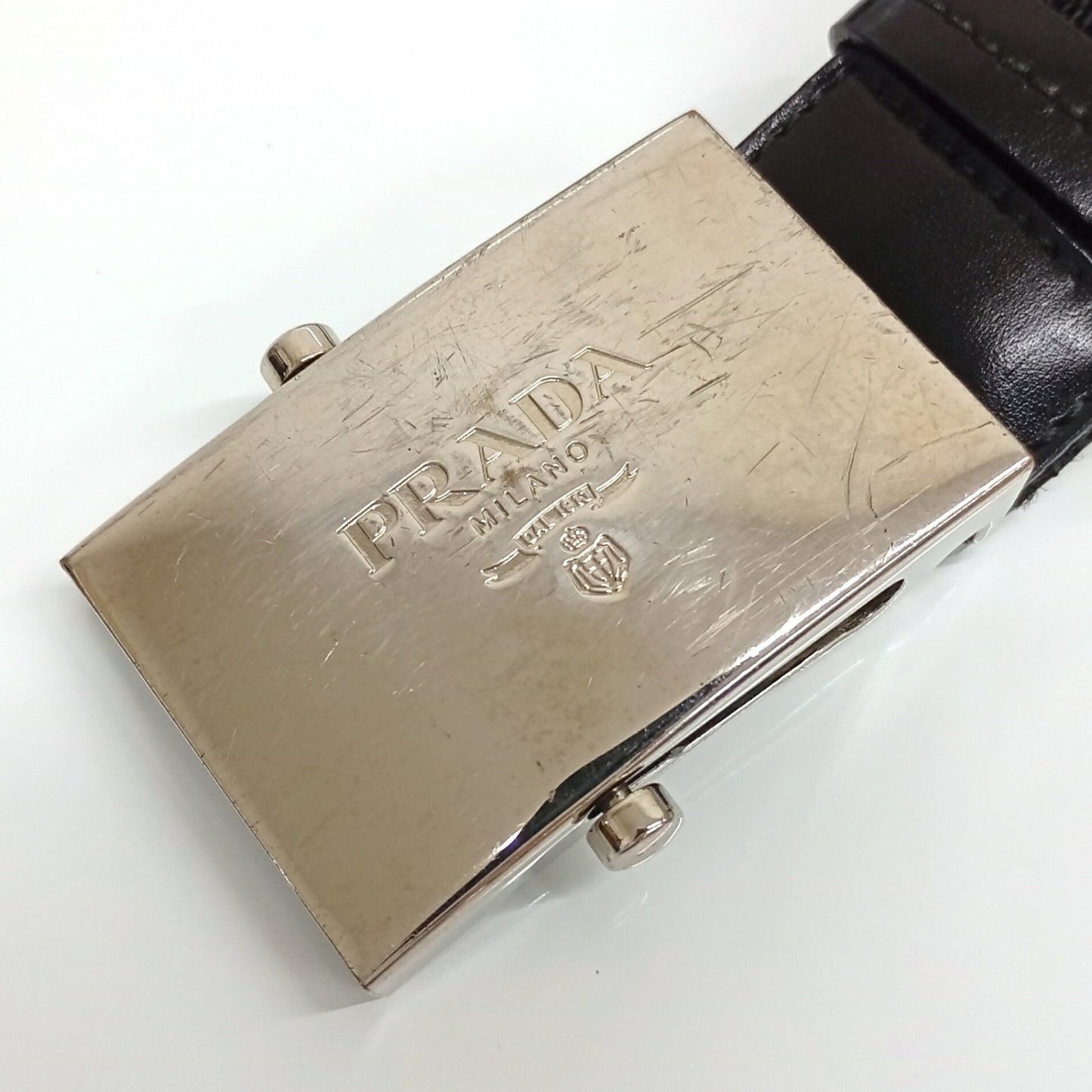 Prada Prada Belt 2C2386 Design Buckle